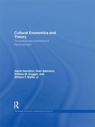 Cultural Economics and Theory 1