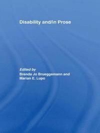 bokomslag Disability and/in Prose