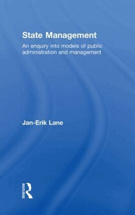 Jan-Erik Lane - State Management, Inbunden