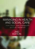 bokomslag Managing in Health and Social Care