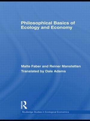 Philosophical Basics of Ecology and Economy 1