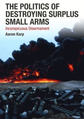 Aaron Karp, USA) Karp, Aaron (Old Dominion University - Politics of Destroying Surplus Small Arms, Inbunden