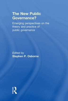Stephen P. Osborne - New Public Governance?, Inbunden