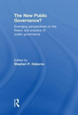 The New Public Governance? 1