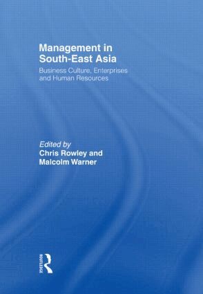 Chris Rowley, Malcolm Warner - Management in South-East Asia, Häftad