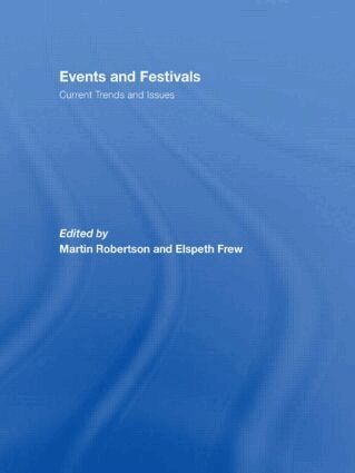Martin Robertson, Elspeth Frew - Events and Festivals, Häftad