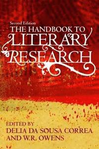 bokomslag The Handbook to Literary Research