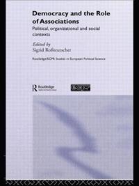 bokomslag Democracy and the Role of Associations