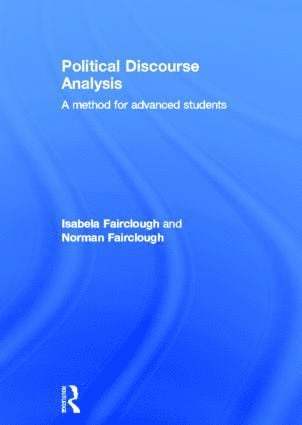 bokomslag Political Discourse Analysis