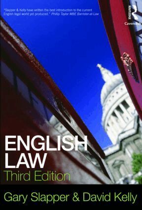 Gary Slapper, David Kelly - English Law, Häftad