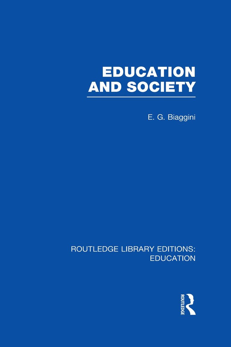 Education and Society (RLE Edu L)
