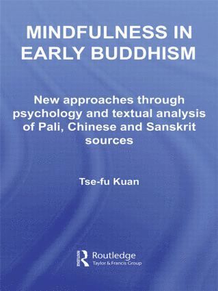 bokomslag Mindfulness in Early Buddhism