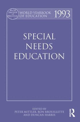 Peter Mittler, Ron Brouillette, Duncan Harris - World Yearbook of Education 1993, Häftad