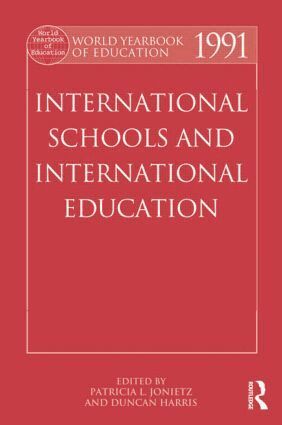 Patricia L. Jonietz, Duncan Harris - World Yearbook of Education 1991, Häftad