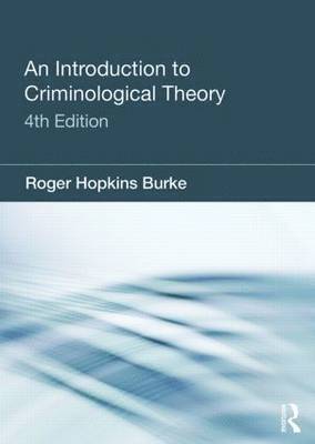 bokomslag An Introduction to Criminological Theory