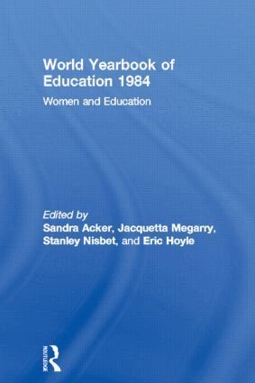 Sandra Acker, Jacquetta Megarry, Stanley Nisbet, Eric Hoyle - World Yearbook of Education 1984, Häftad