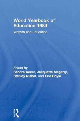 bokomslag World Yearbook of Education 1984