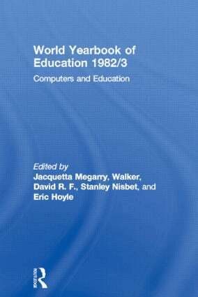 Jacquetta Megarry, David R. F. Walker, Stanley Nisbet, Eric Hoyle - World Yearbook of Education 1982/3, Häftad