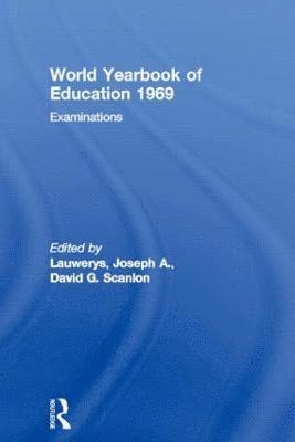 World Yearbook of Education 1969 1