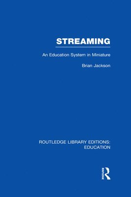 Streaming (RLE Edu L Sociology of Education) 1