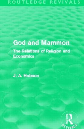 bokomslag God and Mammon (Routledge Revivals)