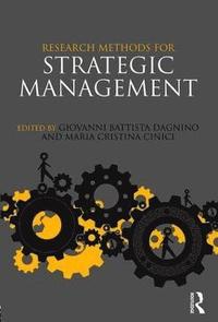bokomslag Research Methods for Strategic Management