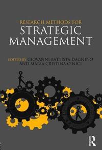 bokomslag Research Methods for Strategic Management