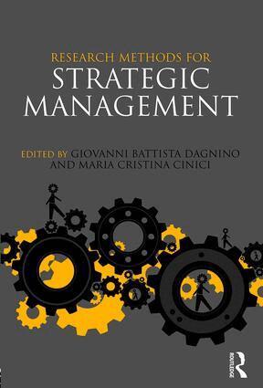 Giovanni B. Dagnino, Maria Cristina Cinici - Research Methods for Strategic Management, Inbunden