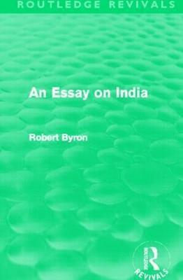 bokomslag An Essay on India (Routledge Revivals)