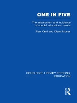 Paul Croll, Diana Moses - One in Five (RLE Edu M), Inbunden