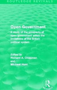 bokomslag Open Government (Routledge Revivals)