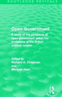 Open Government (Routledge Revivals) 1