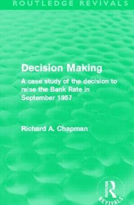 bokomslag Decision Making (Routledge Revivals)