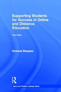 bokomslag Supporting Students for Success in Online and Distance Education