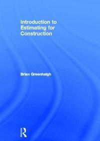 bokomslag Introduction to Estimating for Construction