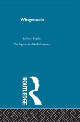 Robert Fogelin - Wittgenstein-Arg Philosophers, Häftad