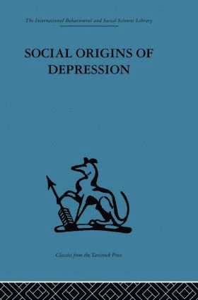 bokomslag Social Origins of Depression