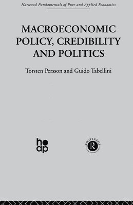 Macroeconomic Policy, Credibility and Politics 1