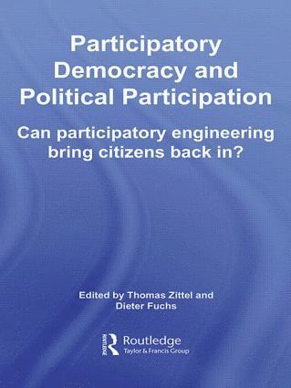 bokomslag Participatory Democracy and Political Participation