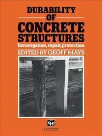 bokomslag Durability of Concrete Structures