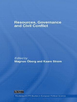 bokomslag Resources, Governance and Civil Conflict