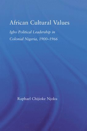 bokomslag African Cultural Values