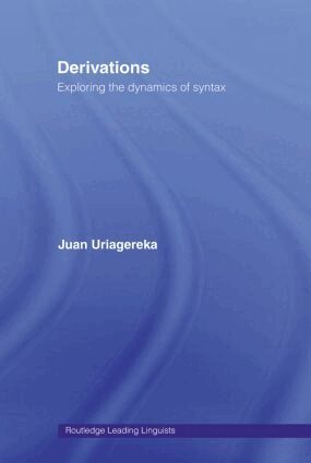 Juan Uriagereka - Derivations, Häftad