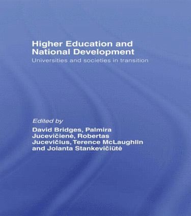 bokomslag Higher Education and National Development