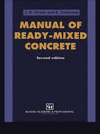 bokomslag Manual of Ready-mixed Concrete