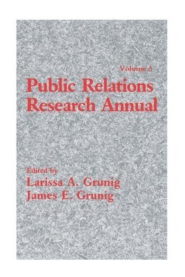 bokomslag Public Relations Research Annual