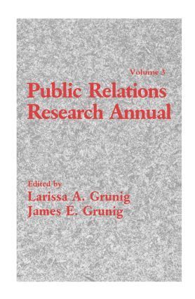 bokomslag Public Relations Research Annual