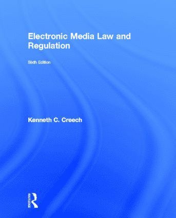 bokomslag Electronic Media Law and Regulation