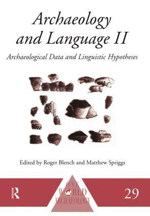 bokomslag Archaeology and Language II