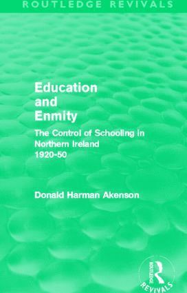 bokomslag Education and Enmity (Routledge Revivals)